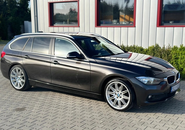 BMW Seria 3 cena 49999 przebieg: 263000, rok produkcji 2015 z Kutno małe 466